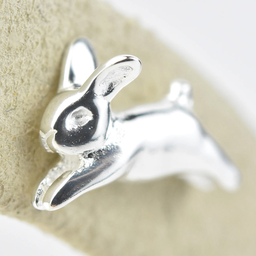 Bunny Studs in Sterling Silver - Goldmakers Fine Jewelry