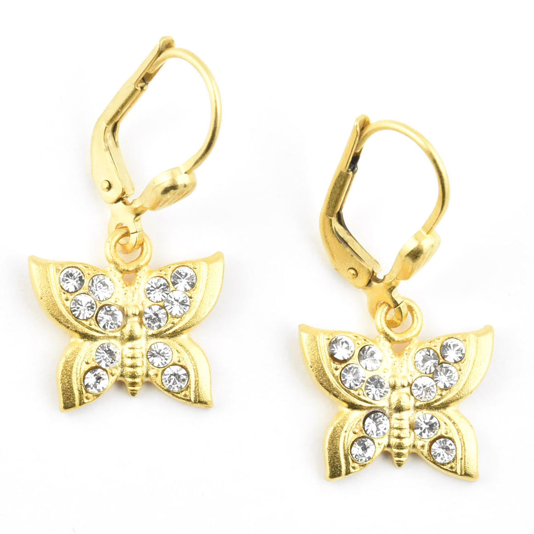 Crystal Butterfly Drops