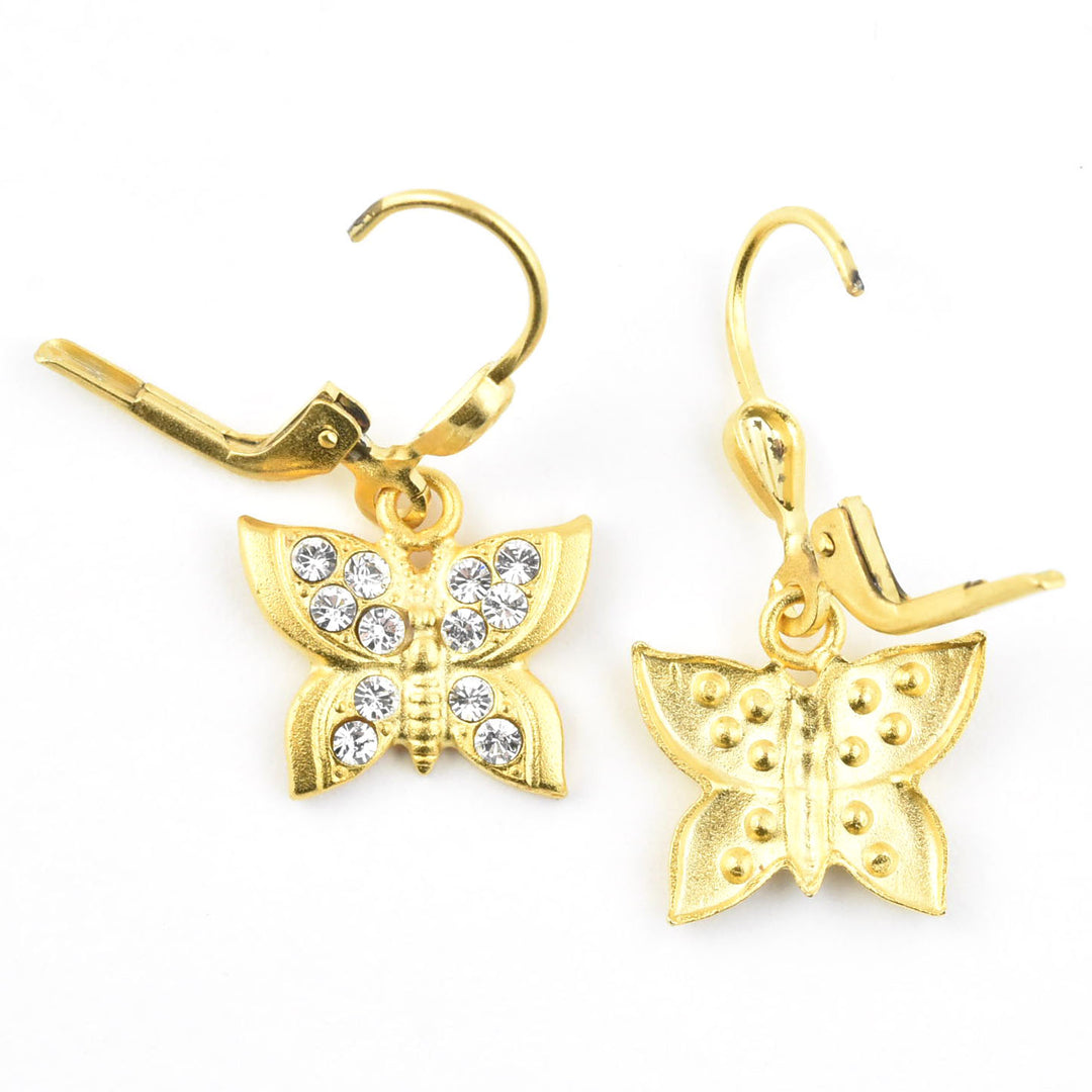 Crystal Butterfly Drops