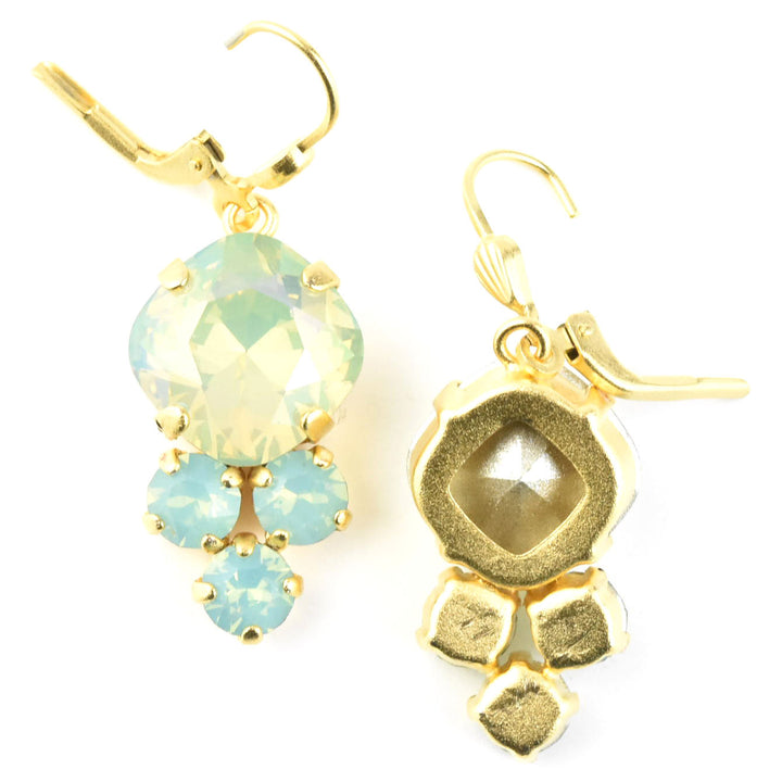Byzantine Crystal Earrings - Goldmakers Fine Jewelry