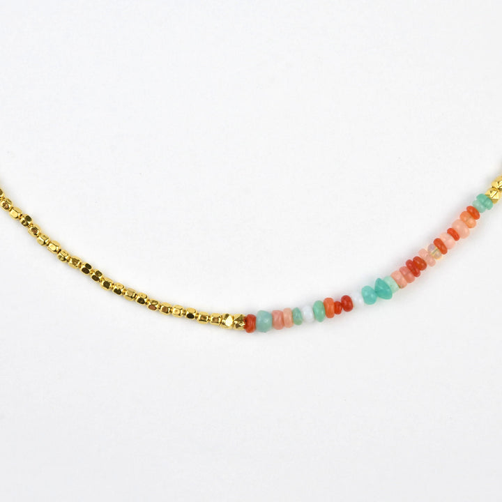 Candy Opal Fade Necklace - Goldmakers Fine Jewelry
