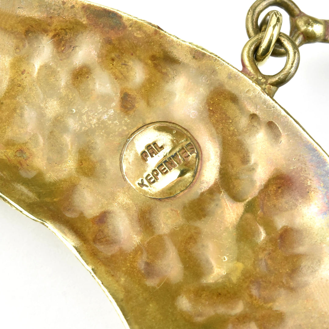 Pal Kepenyes Bronze & Turquoise Statement Necklace - Goldmakers Fine Jewelry