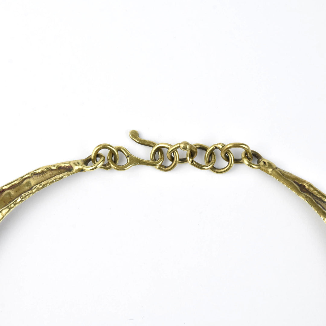 Pal Kepenyes Bronze & Turquoise Statement Necklace - Goldmakers Fine Jewelry