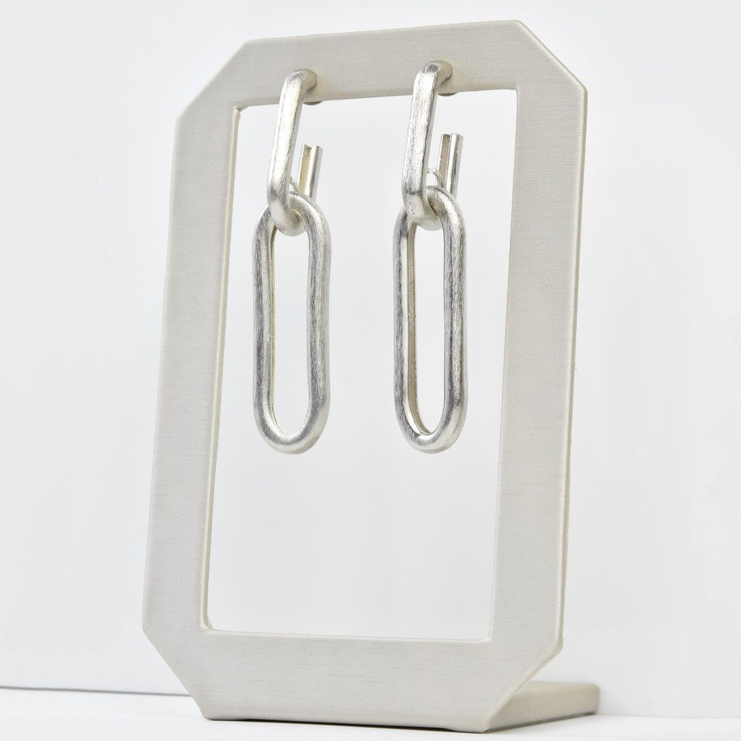 Chain Link Drop Earrings - Goldmakers Fine Jewelry