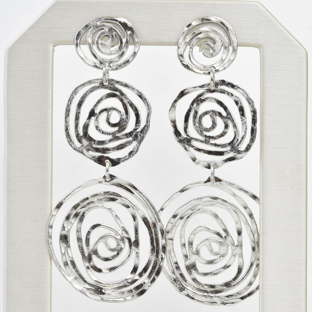 Rosette Earrings - Goldmakers Fine Jewelry