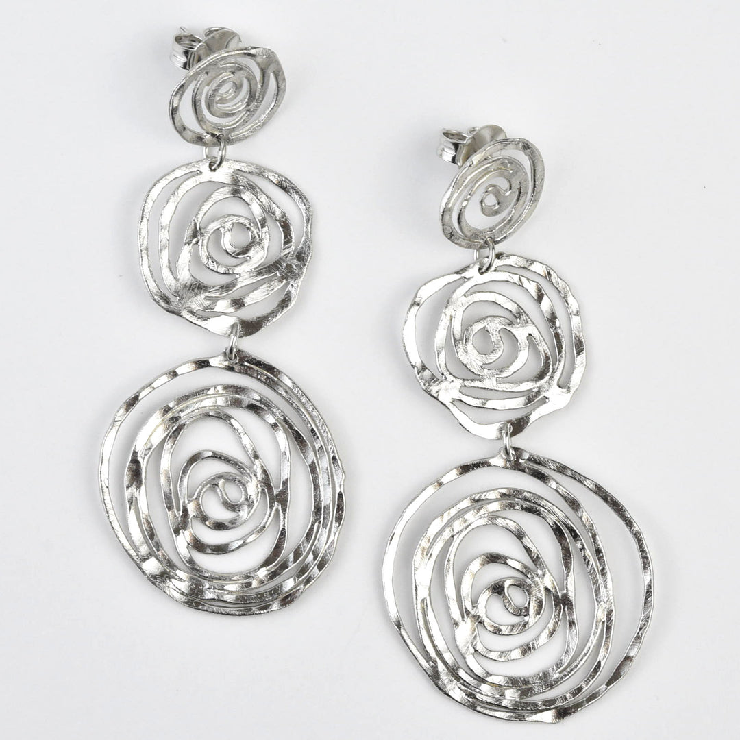 Rosette Earrings - Goldmakers Fine Jewelry