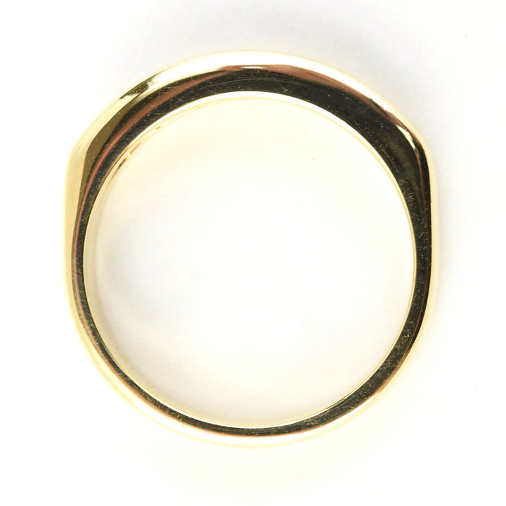Diamond Channel-Set Band in 14k Yellow Gold - Goldmakers Fine Jewelry
