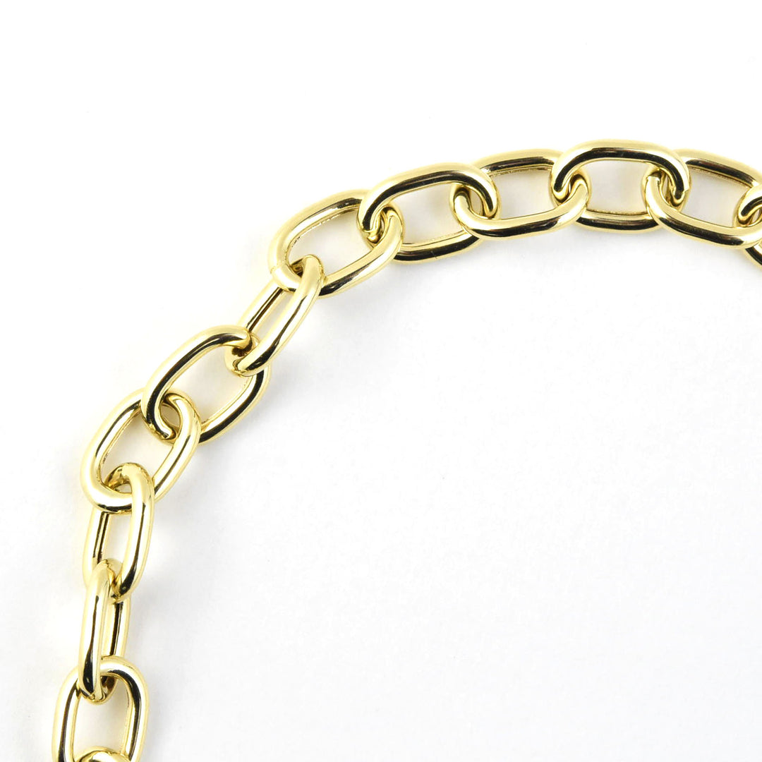 Gold Cable Chain Bracelet in 14k