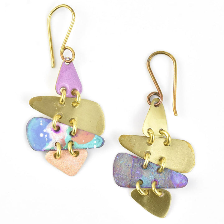 Camino XS Earrings in Mix Rose - Goldmakers Fine Jewelry