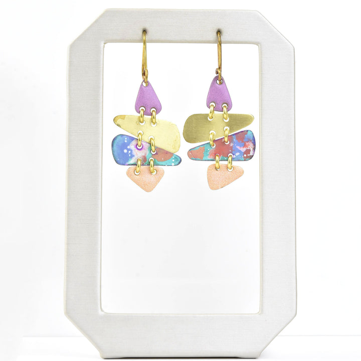 Camino XS Earrings in Mix Rose - Goldmakers Fine Jewelry