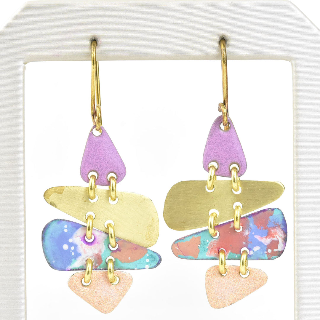 Camino XS Earrings in Mix Rose - Goldmakers Fine Jewelry