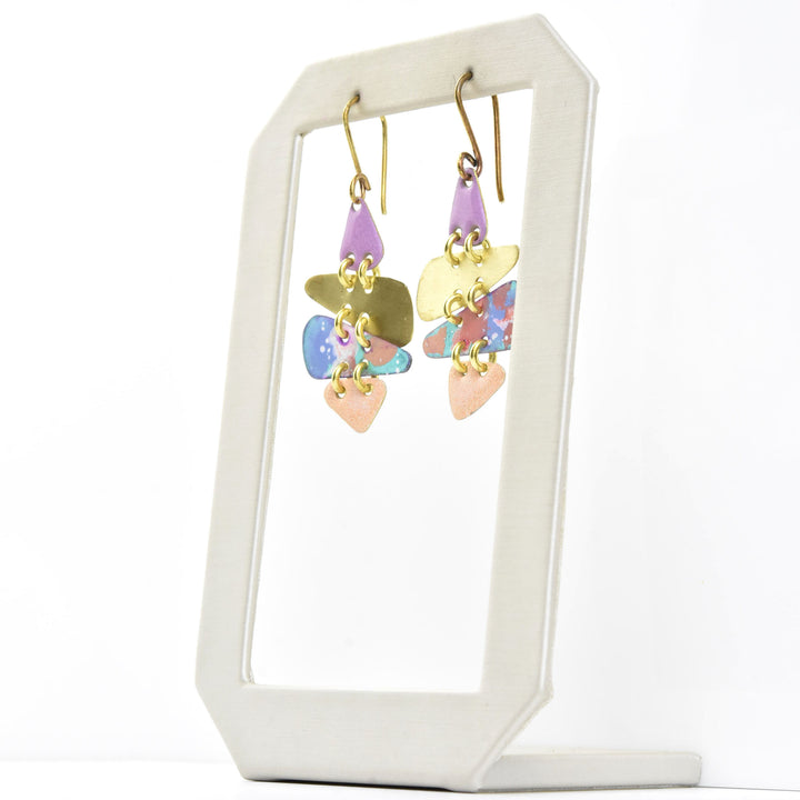 Camino XS Earrings in Mix Rose - Goldmakers Fine Jewelry
