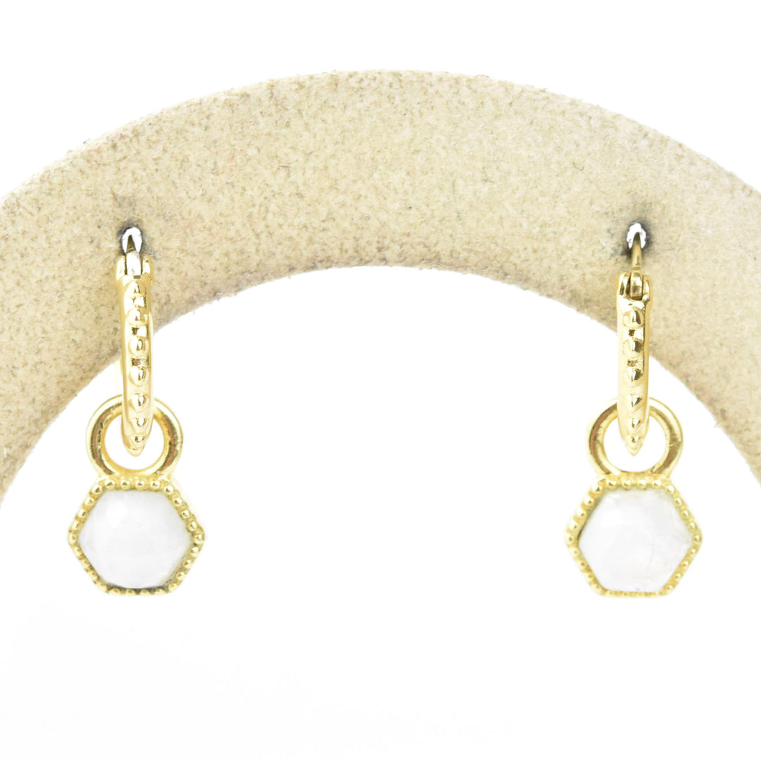 Capella Huggies & Charms - Goldmakers Fine Jewelry