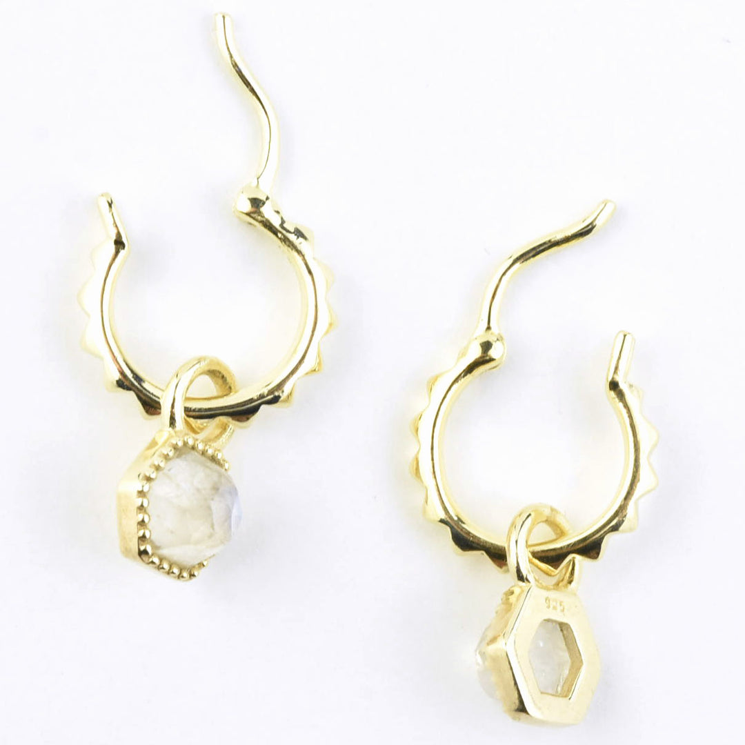 Capella Huggies & Charms - Goldmakers Fine Jewelry