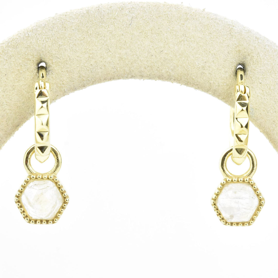 Capella Huggies & Charms - Goldmakers Fine Jewelry