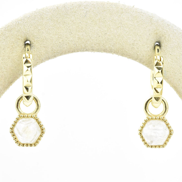 Capella Huggies & Charms - Goldmakers Fine Jewelry