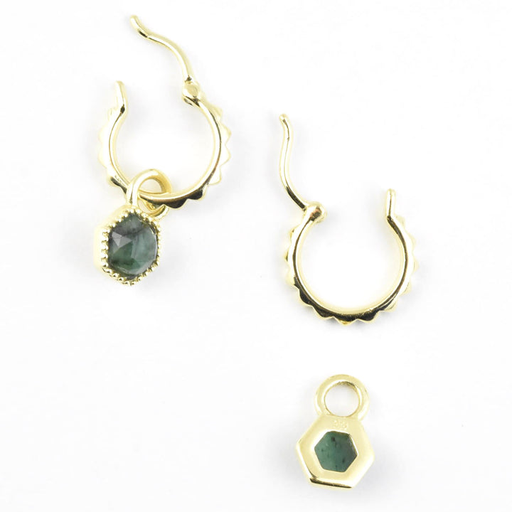 Capella Huggies & Charms - Goldmakers Fine Jewelry