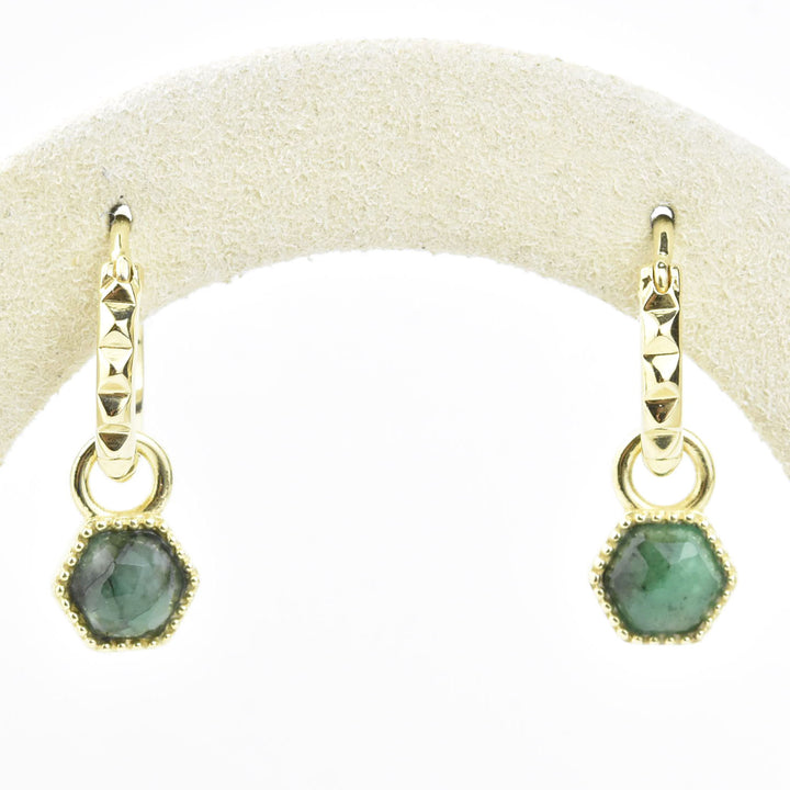 Capella Huggies & Charms - Goldmakers Fine Jewelry