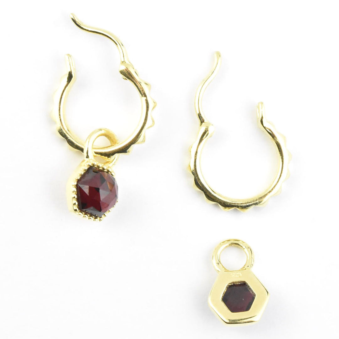 Capella Huggies & Charms - Goldmakers Fine Jewelry