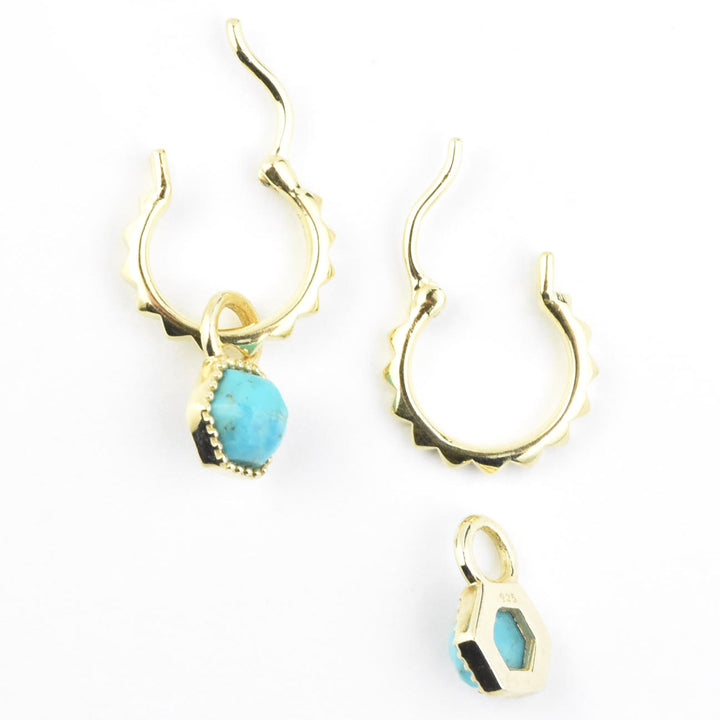 Capella Huggies & Charms - Goldmakers Fine Jewelry