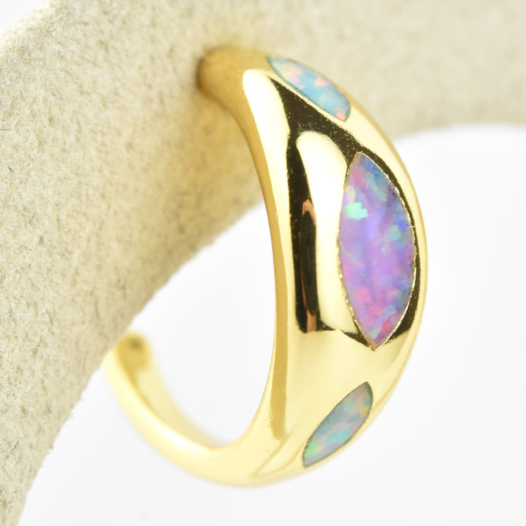 Caribbean Opal Hoops