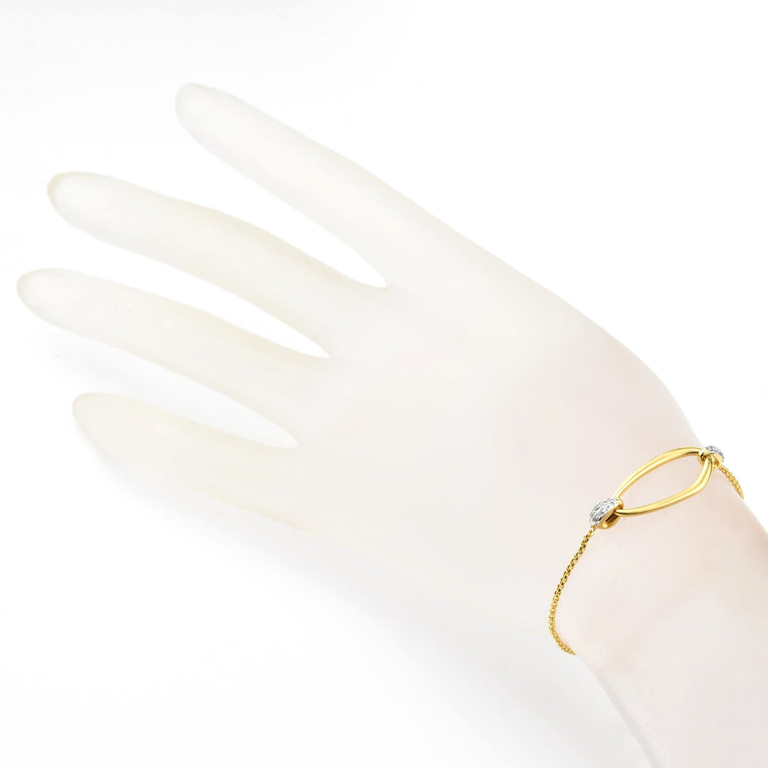 Celeste Chain Bracelet - Goldmakers Fine Jewelry