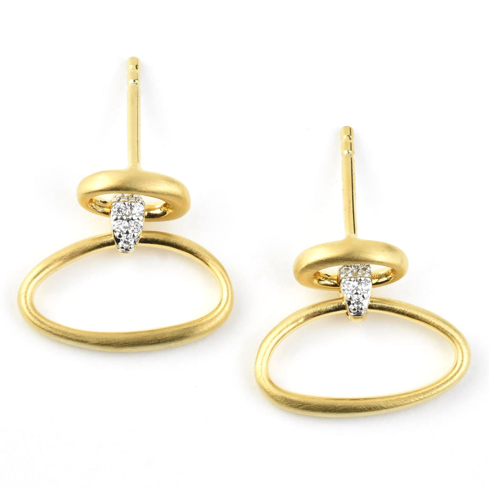Celeste Droplet Earrings - Goldmakers Fine Jewelry