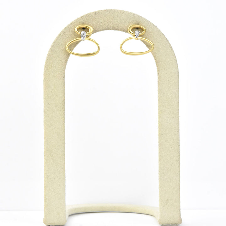 Celeste Droplet Earrings - Goldmakers Fine Jewelry