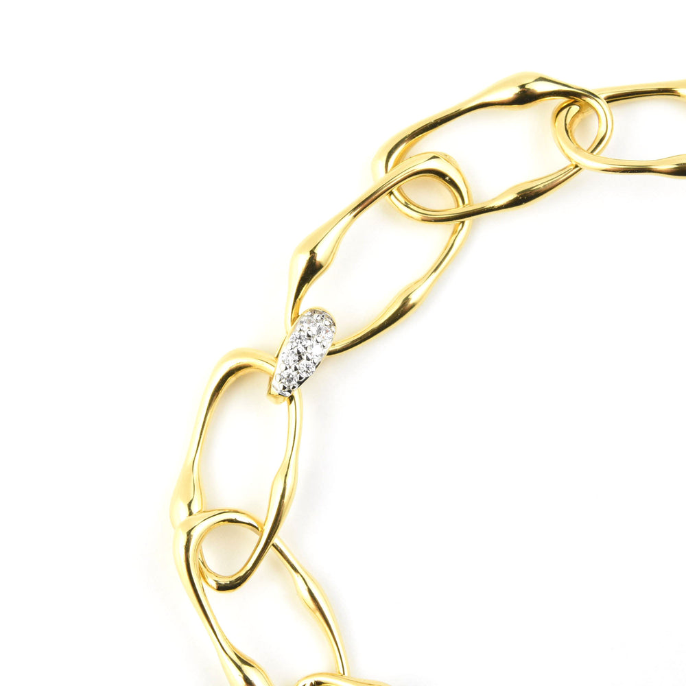 Celeste Link Bracelet - Goldmakers Fine Jewelry