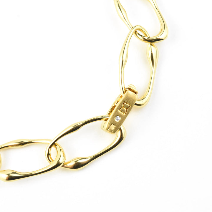 Celeste Link Bracelet - Goldmakers Fine Jewelry