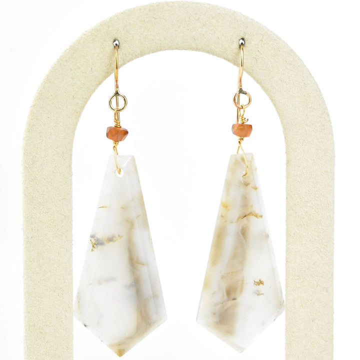 Ceres Earrings in Montana Agate