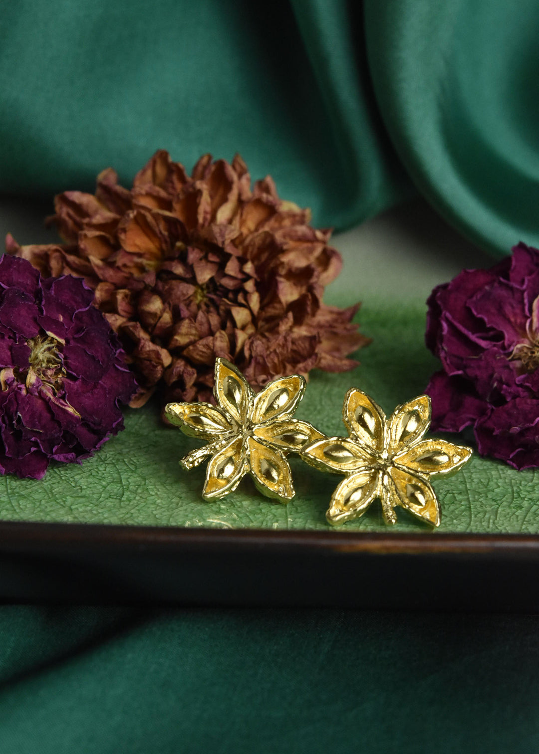 Chai Star Anise Earrings