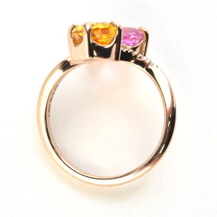 The Empress of Color Ring, 14k Rose Gold