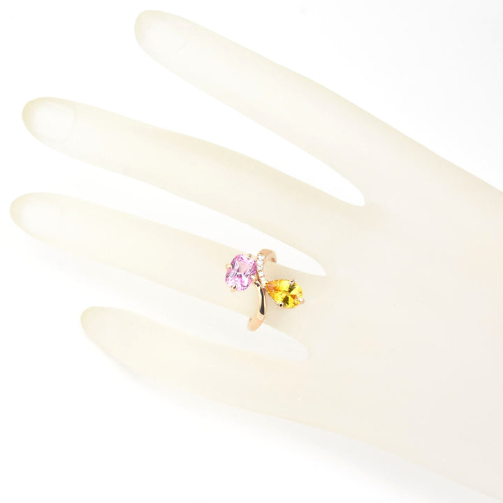 The Empress of Color Ring, 14k Rose Gold
