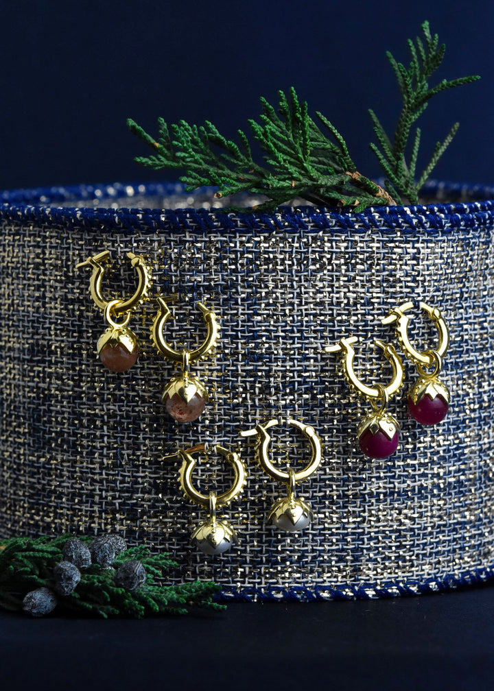 Cherub Huggies & Charms - Goldmakers Fine Jewelry