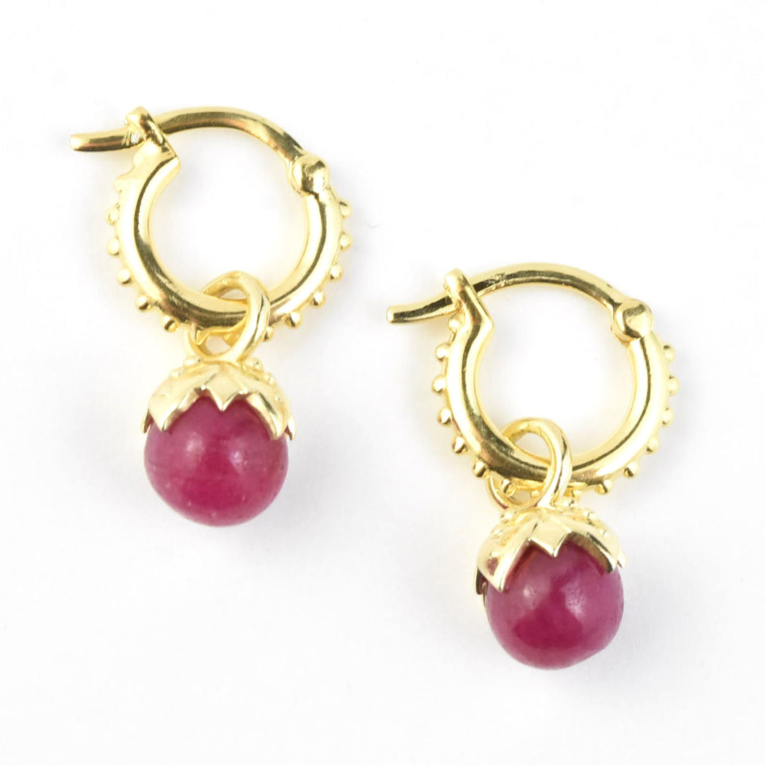 Cherub Huggies & Charms - Goldmakers Fine Jewelry