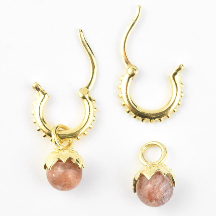 Cherub Huggies & Charms - Goldmakers Fine Jewelry