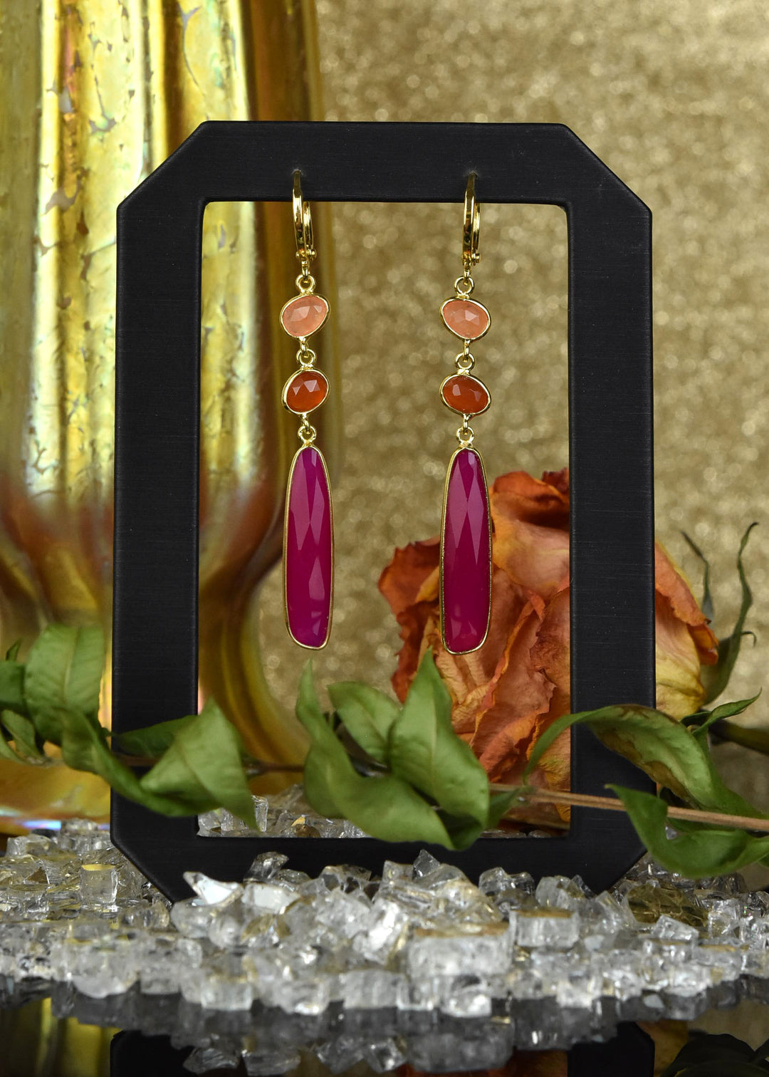 Chiyo Huggie Earrings
