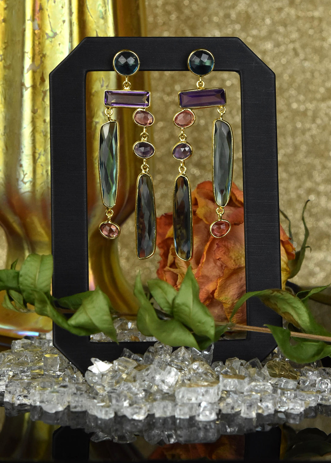 Chiyo Geometric Earrings