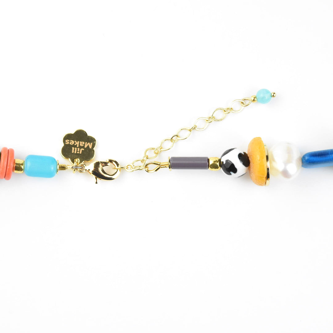 Chunky Beaded Statement Necklace