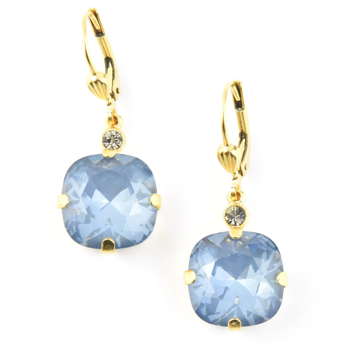 Classic Crystal Drops in Gold Plate - Goldmakers Fine Jewelry
