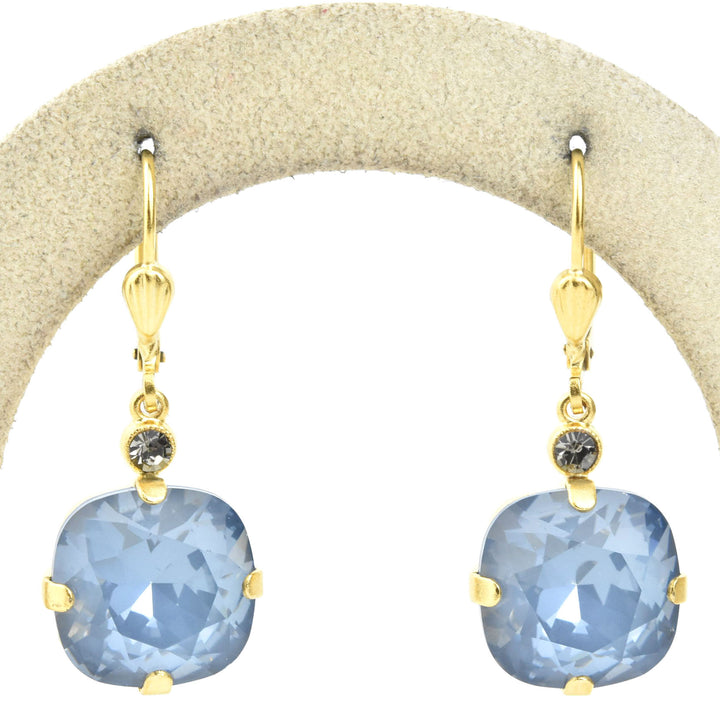 Classic Crystal Drops in Gold Plate - Goldmakers Fine Jewelry