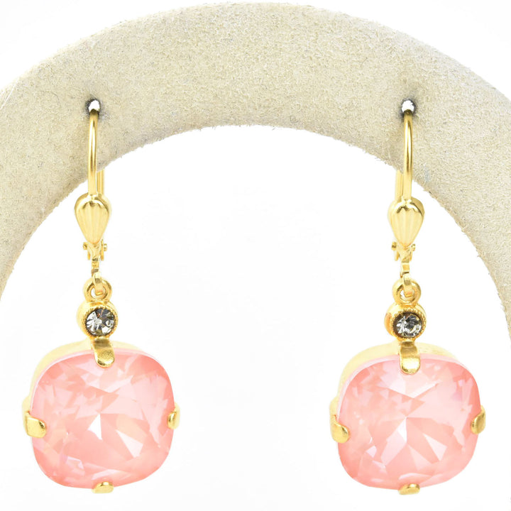 Classic Crystal Drops in Gold Plate - Goldmakers Fine Jewelry