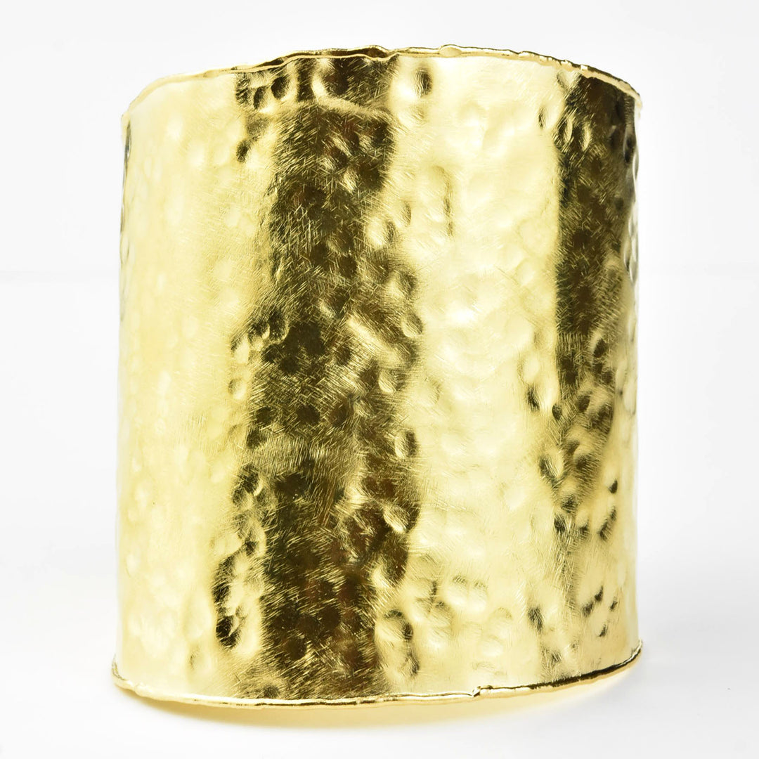 Large Classic Hammered Cuff