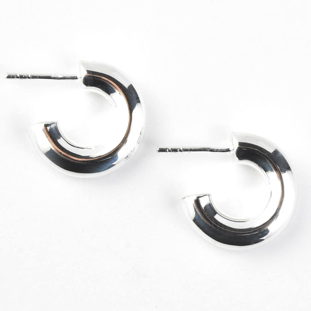 Classic Sterling Hoops - Goldmakers Fine Jewelry