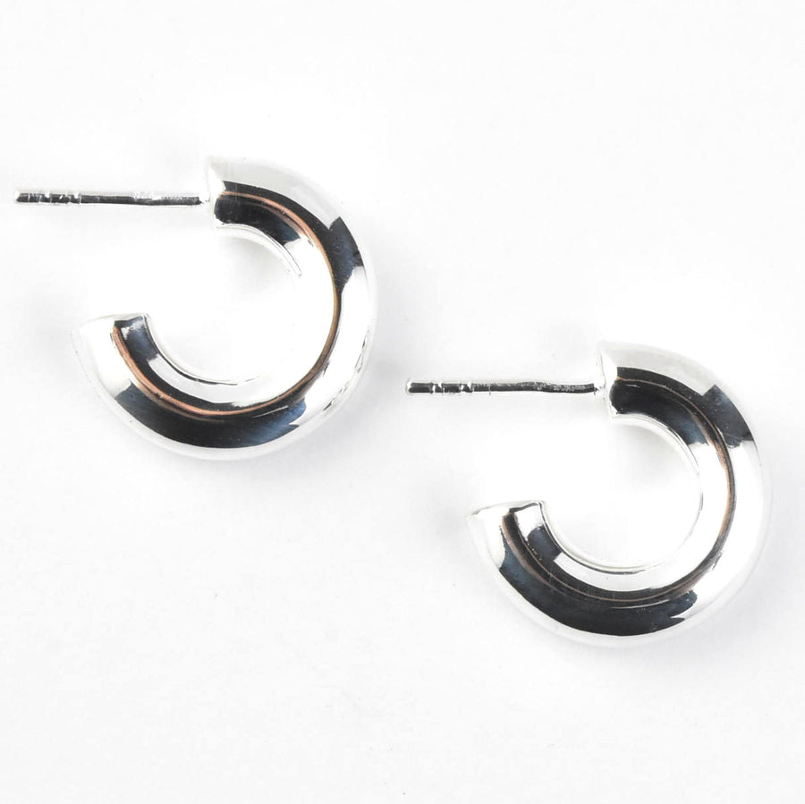 Classic Sterling Hoops - Goldmakers Fine Jewelry
