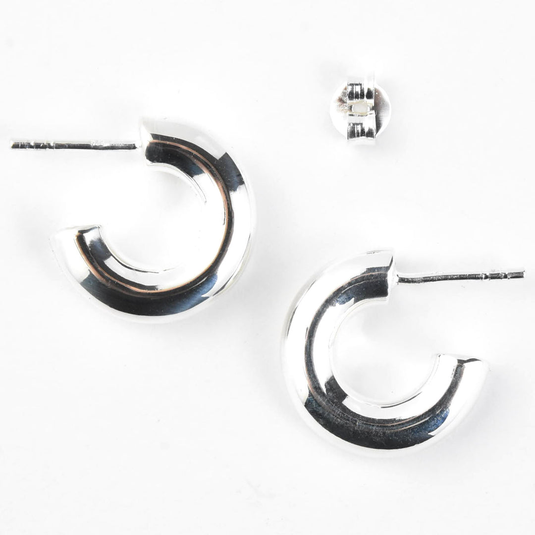 Classic Sterling Hoops - Goldmakers Fine Jewelry