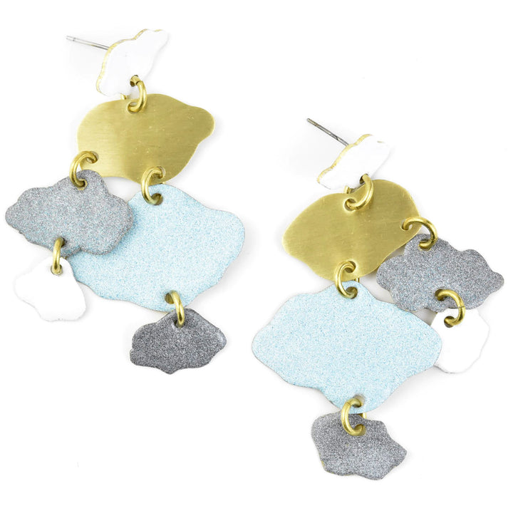 Cloud Cascade Earrings