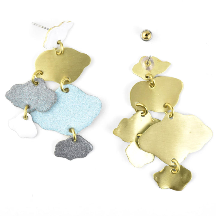 Cloud Cascade Earrings
