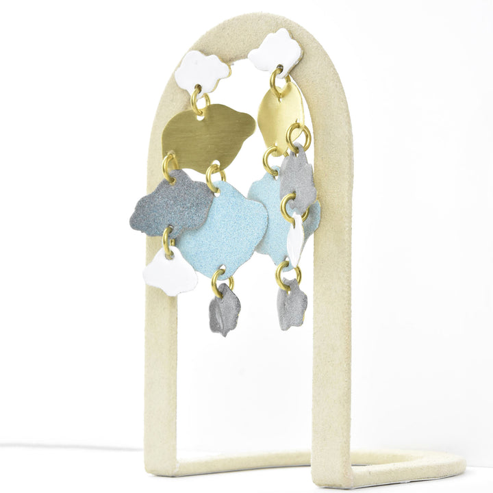Cloud Cascade Earrings